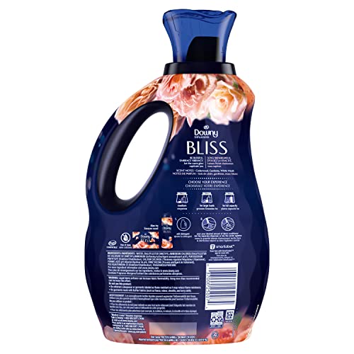 Downy Infusions Laundry Fabric Softener Liquid, Bliss, Sparkling Amber & Rose, 56 Fl Oz - Image 9