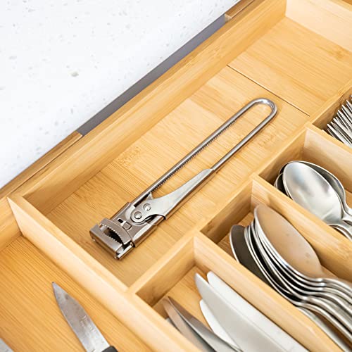 Oleex Jar Opener for Weak Hands with Keychain Bottle Cap Opener. Easy Jar Opener for Seniors with Arthritis or Kids Jar Openers. Jar Gripper Tight Lid Opener and Bottle Opener Kitchen Gadgets - Image 3